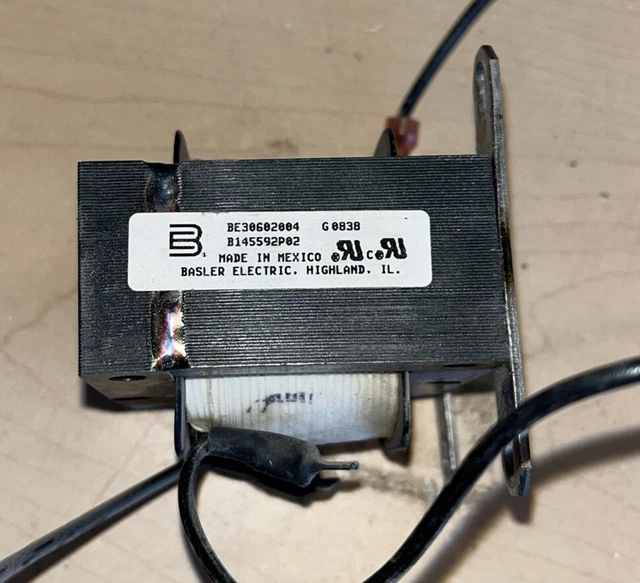 Trasformatore Trane B145592P02 Per Forno &ndash; Basler BE30602004, 115V, Nuovo Da Smontaggio
