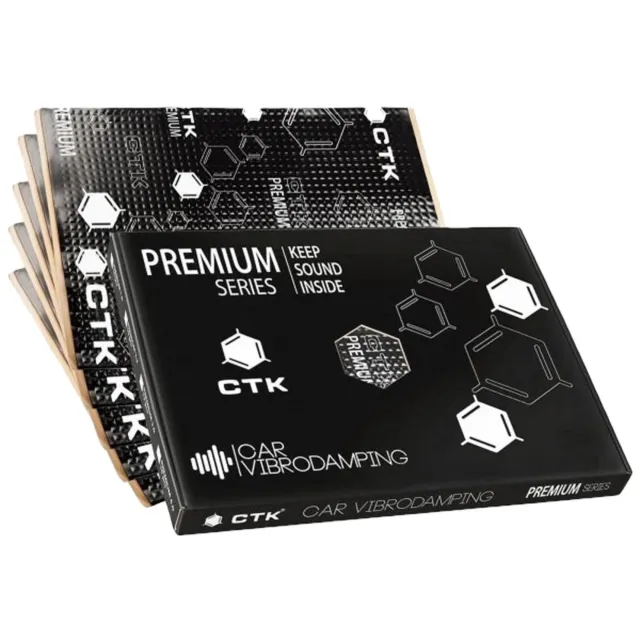 Ctk Premium Sound Deadening 4Mm - 1.85Sq.m Bulk Pack