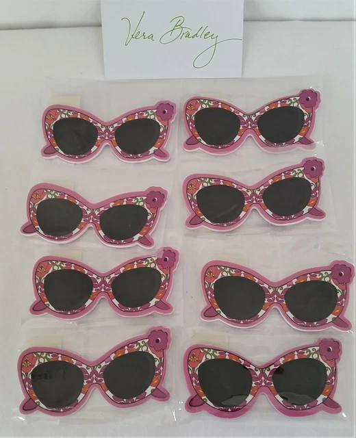 Vera Bradley Lilli Bell Shades Nail File Emery Board Sunglasses Lot of 8