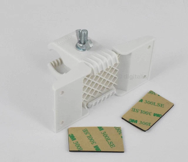 2 MAXVIEW CARAVAN Tv Aerial Mast Pole Clamps Boat Motorhome Vw Camper