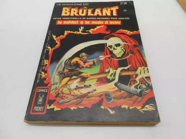 BRULANT 1er SERIE TRIMESTRIEL NUMERO 15 EDIT AREDIT1969