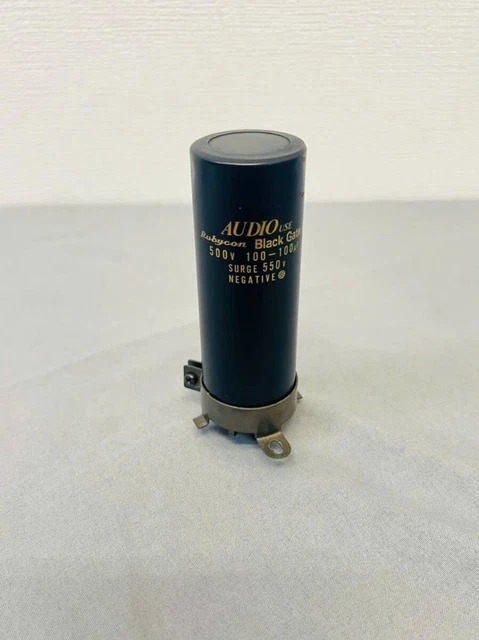 RUBYCON BLACK GATE Capacitor - 100uF+100uF, 500V (550V surge