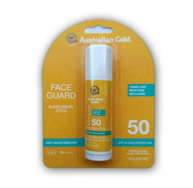 Australian Gold/SPF 50 Face Guard Sunscreen Stick 14g/Sonnenschutz