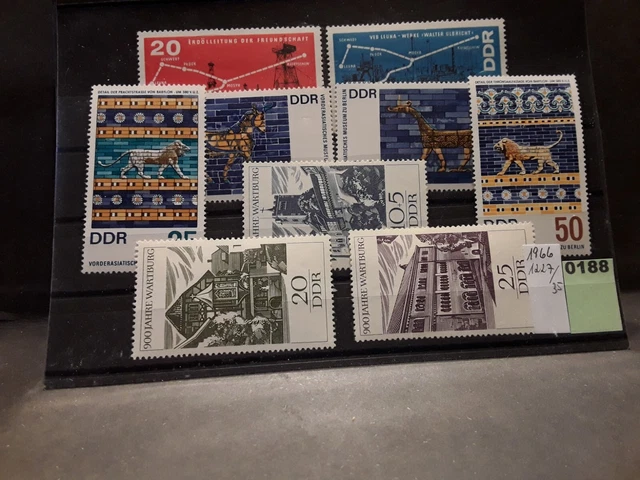 *DDR (1966) 1227-35 postfrisch (Lot 0188)