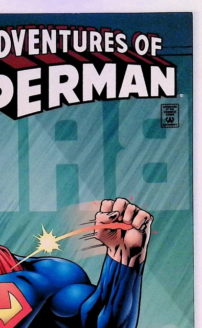 Adventures of Superman 536 DC Universe Logo Variant DC Comics 3
