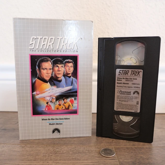 その他 Star Trek 2: Where No Man Has Gone [VHS] 1993 TOS Star Trek VHS Exclusive SkyBox Card ~ Where No Man