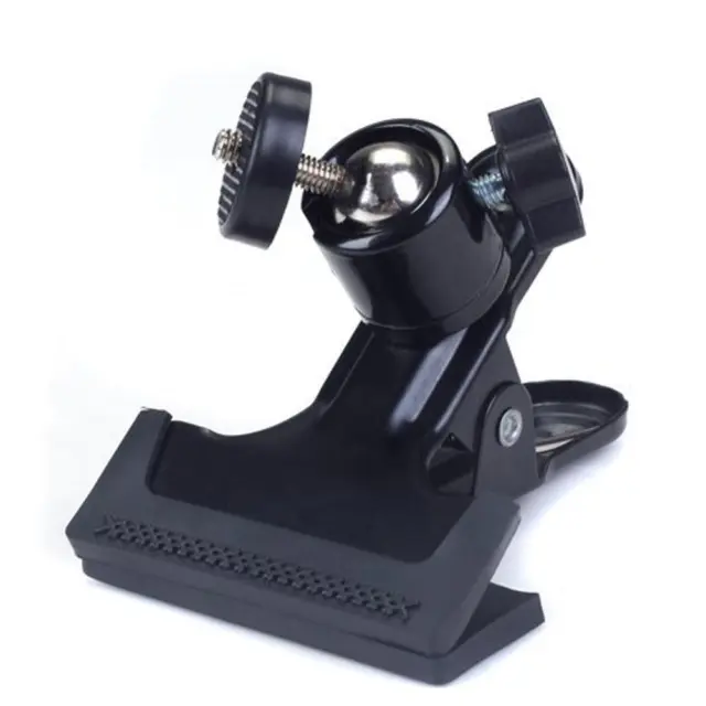 Abrazadera de clip multifunción mini clip de cabeza esférica fuerte para cámara digital videocámara