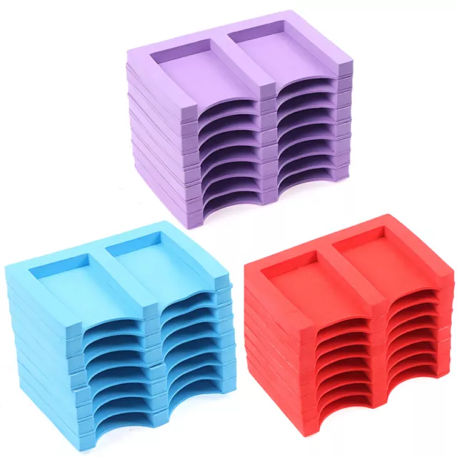 16 Slots Painting Tray Organizer Painting Tray Tower Organizer