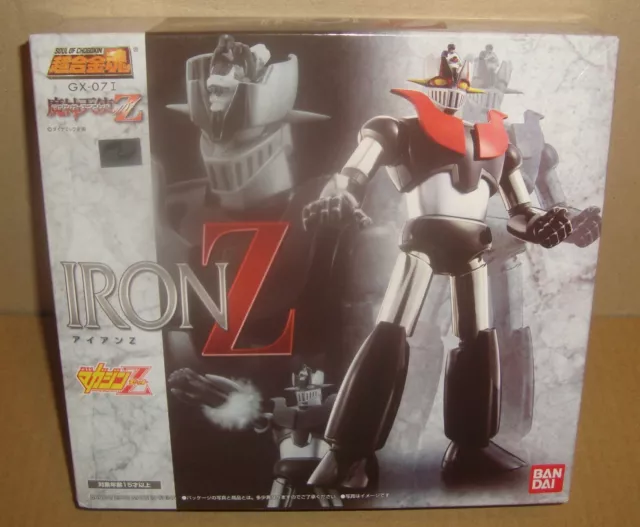 Soul Of Chogokin Gx-07I Iron Z Bandai 2008 Mazinger Angels Z