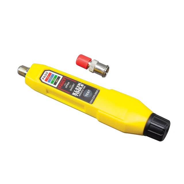 Klein Tools VDV512-100 Coax Explorer® 2 Cable Tester with Batteries & Red Remote