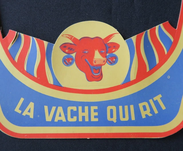 Ancien Chapeau Publicitaire La Vache Qui Rit, Benjamin Rabier, Tour De France, VQR, Collection