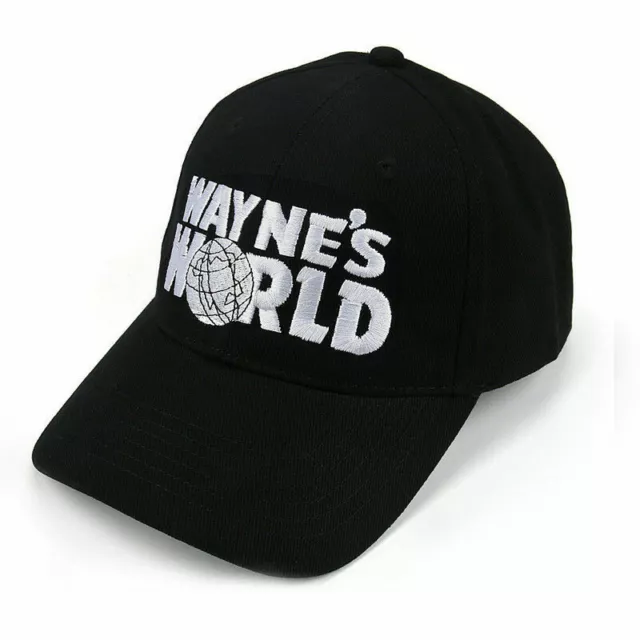 Wayne's World Schwarz Party Movie Film Snapback Baseball Cap Hat Mütze Kappe Hut