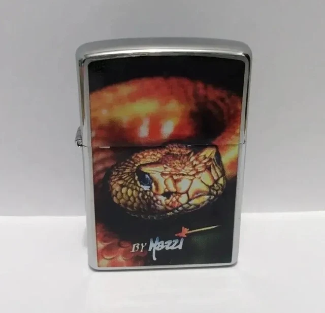 Zippo 2009 Mazzi Rattlesnake Case No Insert No Box Read