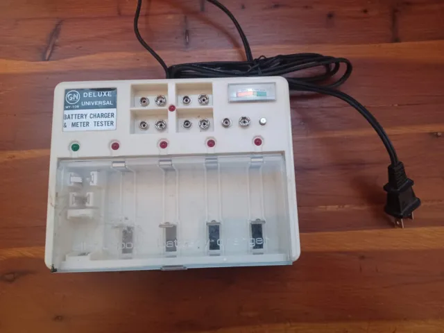 Vintage GN Universal Battery Charger & Meter Tester