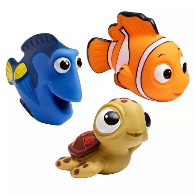 Disney Finding Nemo Bath Toys - Dory, Nemo, and Squirt — Squirting Kids Bath Toy