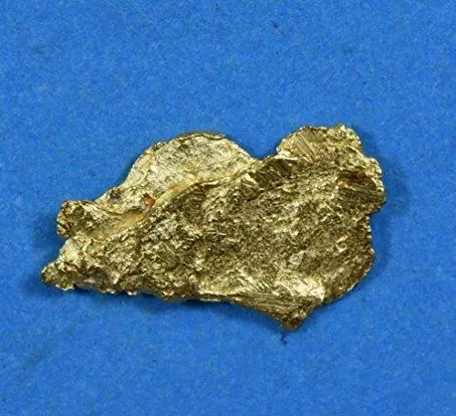 Alaskan-Yukon BC Gold Rush Natural Gold Nugget 0.34 Grams Genuine