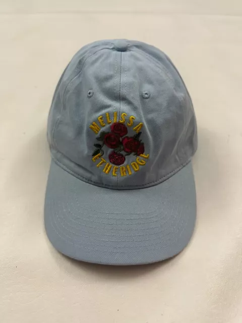 New Melissa Etheridge Graphic Blue Adjustable Embroidered  Baseball Hat One Size