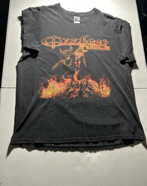 Ozzfest 2003 Tour Shirt Korn Marilyn Manson Disturbed Size Xl Variant