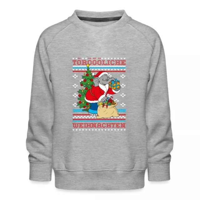 Benjamin Blümchen Töröööliche Weihnachten Ugly Christmas Kinder Premium Pullover