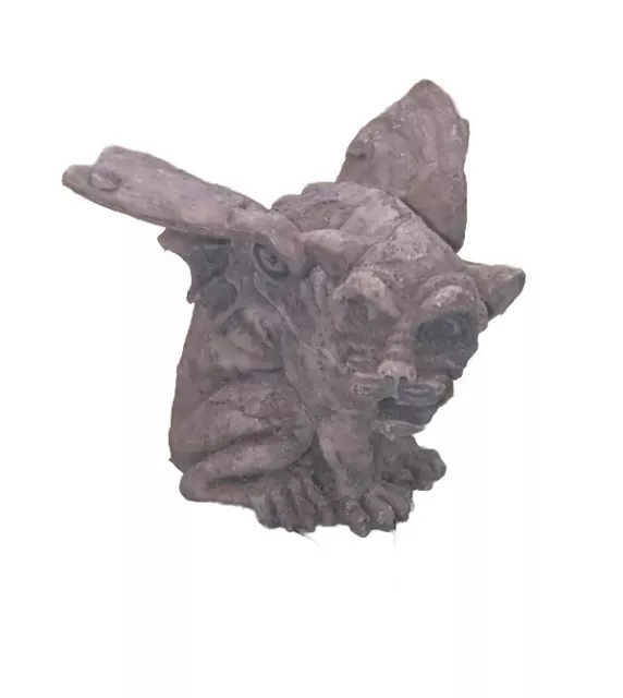 Winged Gargoyle 2 1/4" Tall Resin Garden Decor Fantasy