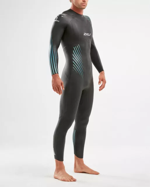 2XU Propel 1 Wetsuit Black/Blue Ombre'