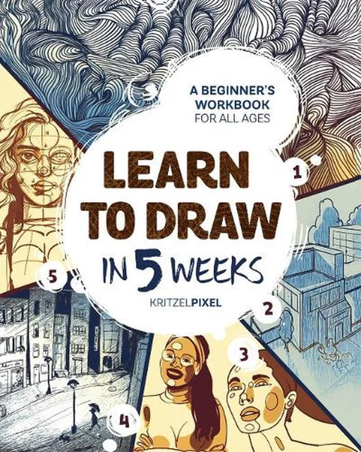 Cahier D'exercices Aquarelle 12 Couleurs Pour Débutants - Avec Tutoriels Pas à Pas - Pour Enfants Et Adultes - Thème Automne
