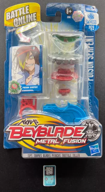 Toupie Beyblade Poison serpent Metal Fusion BB-69 Hasbro Neuve