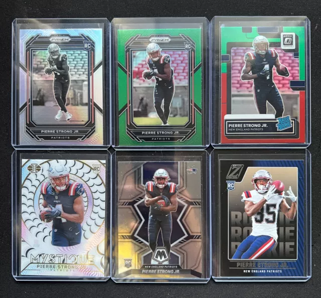 2022 …. PIERRE Strong Jr. Rookie RC Lot (3 Cards) With Contenders