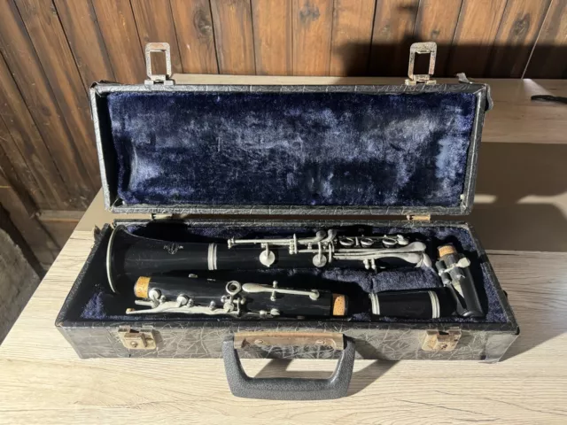 Buffet Steigeisen C Klarinette mit Etui/Mundstück Japan Musikinstrument (2909)