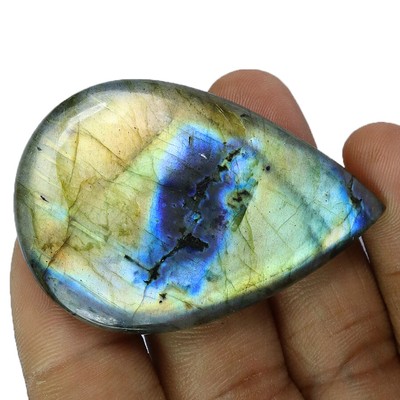 CHIC Géante Bijou 114.55 CT Naturel Flashy Pierre Chic Cabochon Pierre 