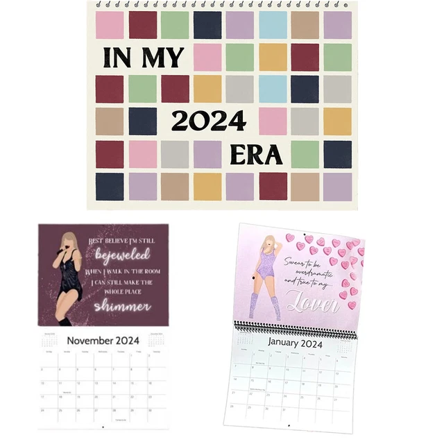 THE ERAS 2025 Calendar Taylor Swift The Eras Tour Calendar For Fans