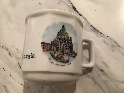 Vintage Italian Venice Ceramic Mug “Ricordo Di Venezia”