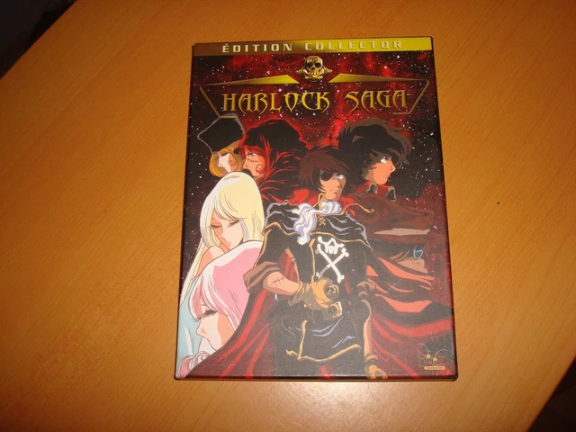 HARLOCK SAGA COFFRET Collector 2 Dvds + Cartes Postales Et Livret