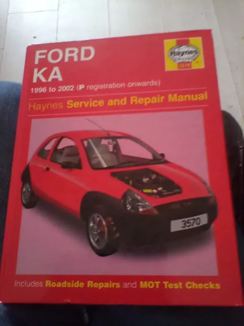 Ford Ka Haynes Manual 1996 To 2002 P