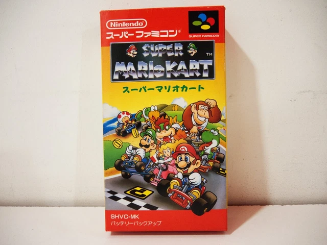 SUPER MARIO KART Nintendo Super Famicom SFC NTSC Japan EUR 52,00 ...