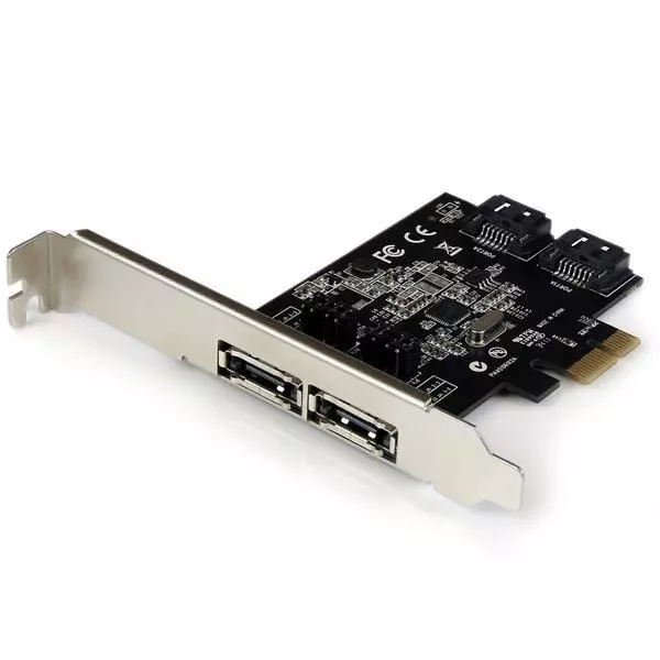 Startech.Com 2 Port Pcie Sata Esata Controller-Karte