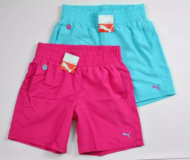 PUMA Ess Pantaloncini 7 Ragazza Sport Tempo Libero Pantaloni Calzoncini da Bagno 2