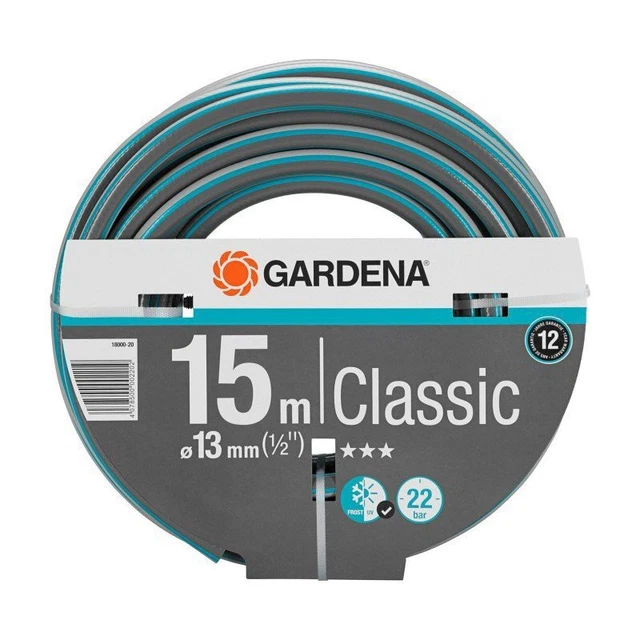 GARDENA Classic Schlauch 1/2", 15m (18000-20)