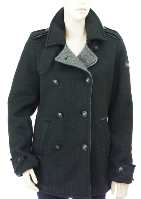 Manteau Femme 100% Laine Your Sixth Sense Taille M/L - Occasion Très Bon état, Vert Anglais