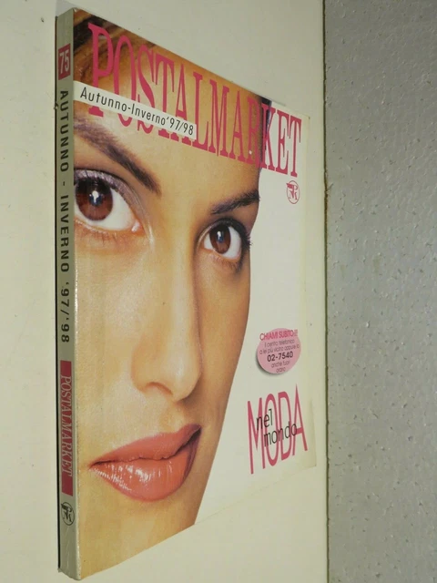 CATALOGO POSTALMARKET N. 75 Autunno-Inverno 1997 1998 storia moda nel mondo di