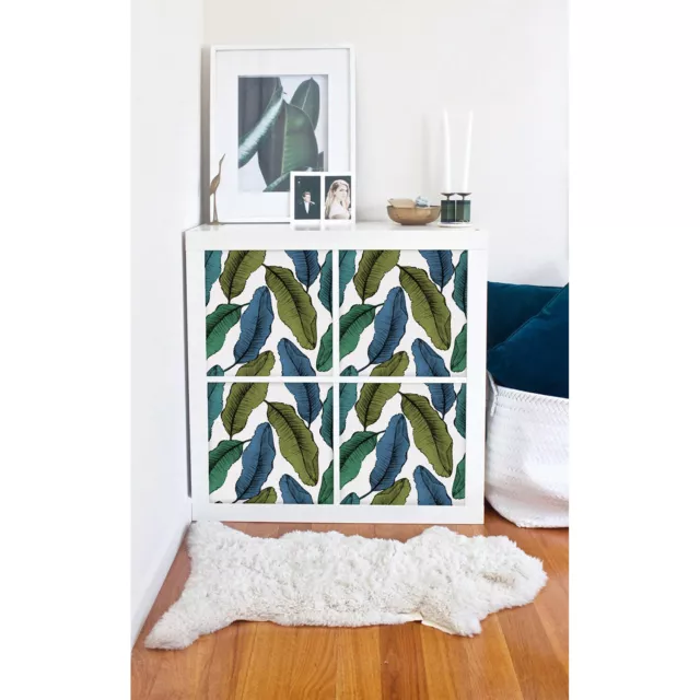 Decals for Kallax / Expedit IKEA Tropic Exotic Stickers Peel & Stick Furniture