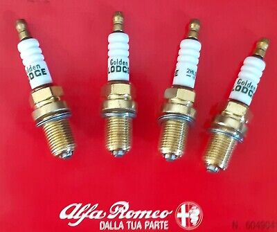 =2HL Lodge Kit 4 Candele Lodge 2HLDR 4 punte Alfa 1750 Giulia Alfetta Spider 75  Gt 