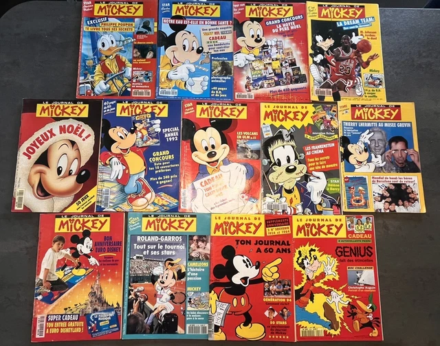 Lot De 100 : Le Journal De Mickey - BD Franco-belge - Bon état