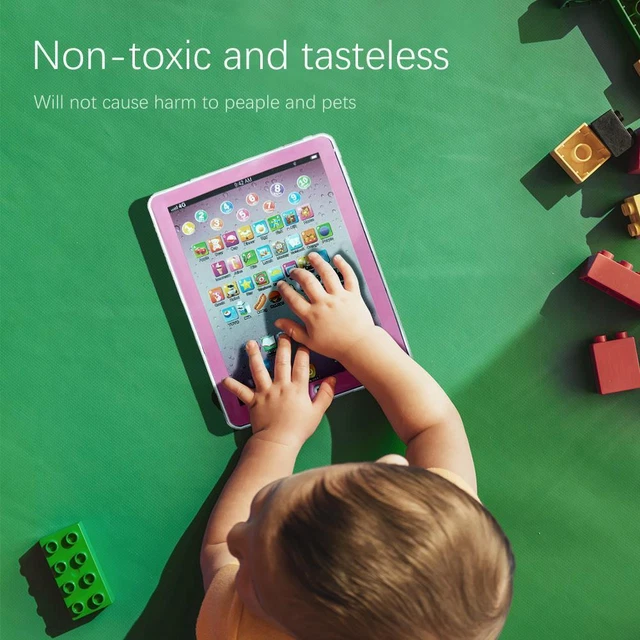 Learning Machine Tablet English Educational Toy for Toddlers Kids (Pink)