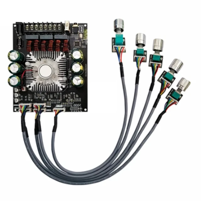 HT22 MODULE D'AMPLIFICATEUR de Puissance Bluetooth de Type Câble 2.1 ...