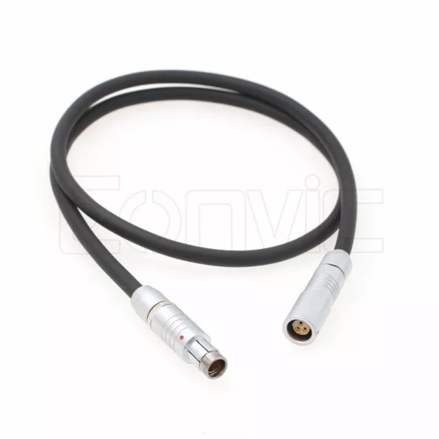 Extension Cable Fischer RS 3 Pin Female to Male for ARRI Alexa Sony RED Camera
