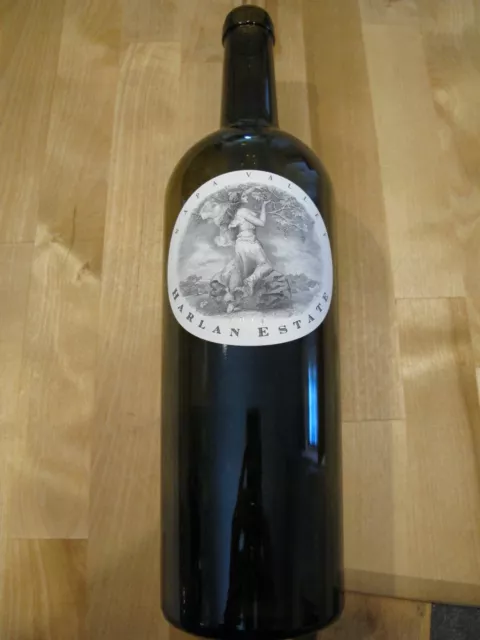 2014 Harlan Estate Napa Valley Red Wine / No Cork / Empty Wine Bottle / Oakville