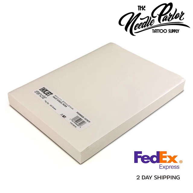 INKJET TRACING PAPER Tattoo Stenciling Parchment 8"X11.5"(500 Sheet