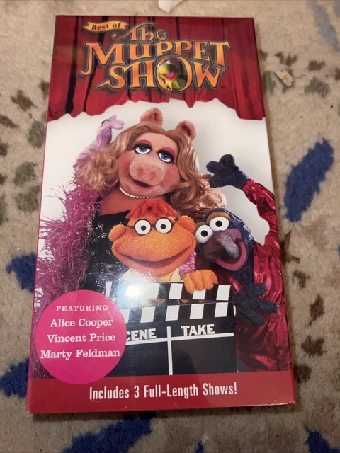 BEST OF THE Muppets Show VHS / Alice Cooper / Time Life / Jim Henson ...