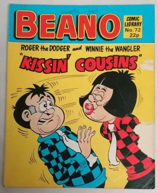 COMIC - Vintage Beano / Dandy The Beano UK Comic Library Issue No #72